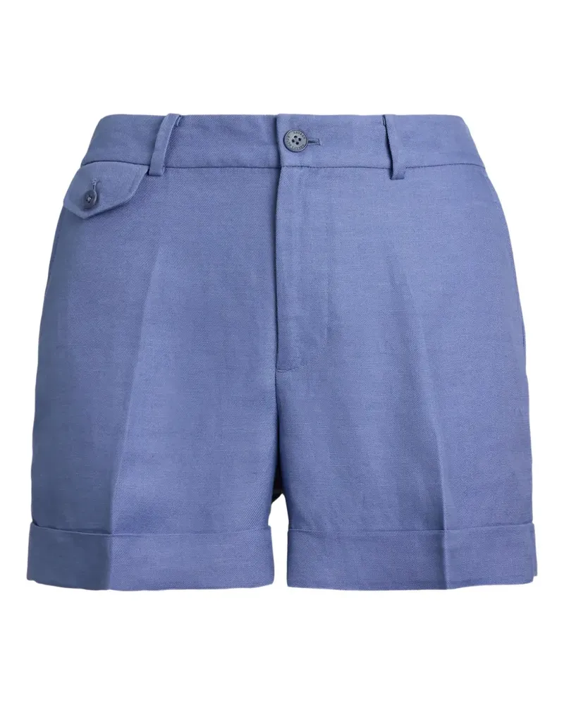 Ralph Lauren pleated-detail shorts - Blau Blau