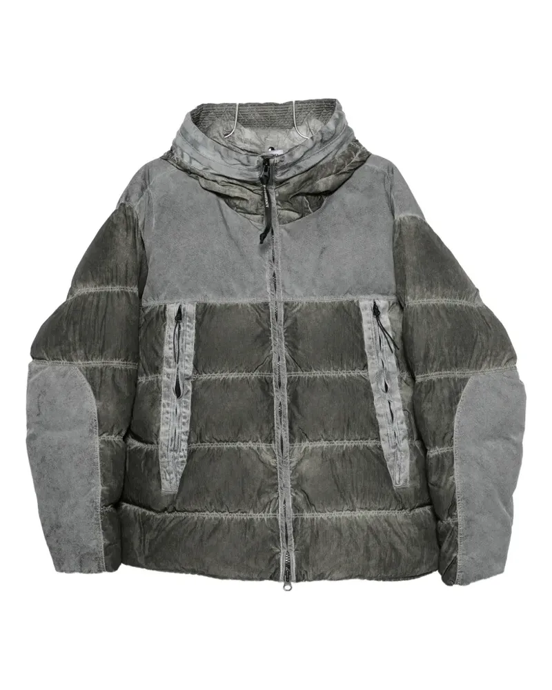 C.P. Company hooded padded jacket - Grau Grau