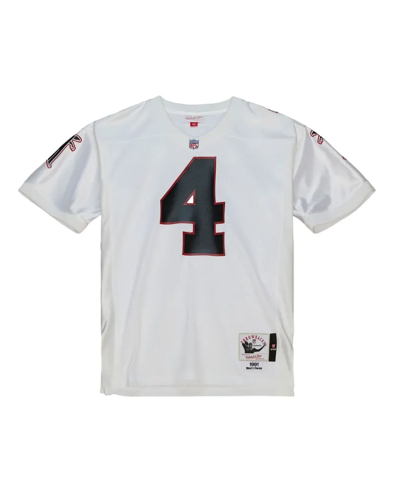Mitchell & Ness NFL Falcons 1991 Brett Favre T-Shirt - Weiß Weiß