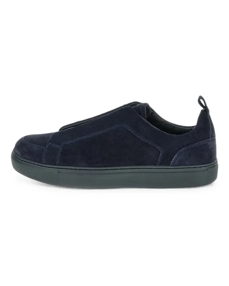 Paul & Shark Klassische Slip-On-Sneakers - Blau Blau