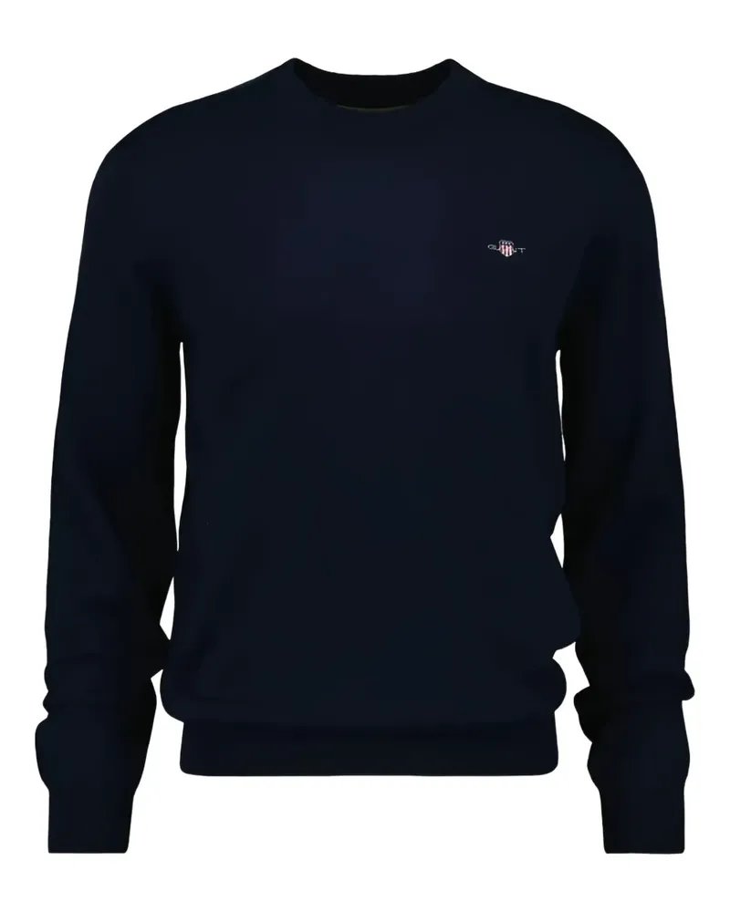 Gant Pullover mit C-Ausschnitt - Blau Blau