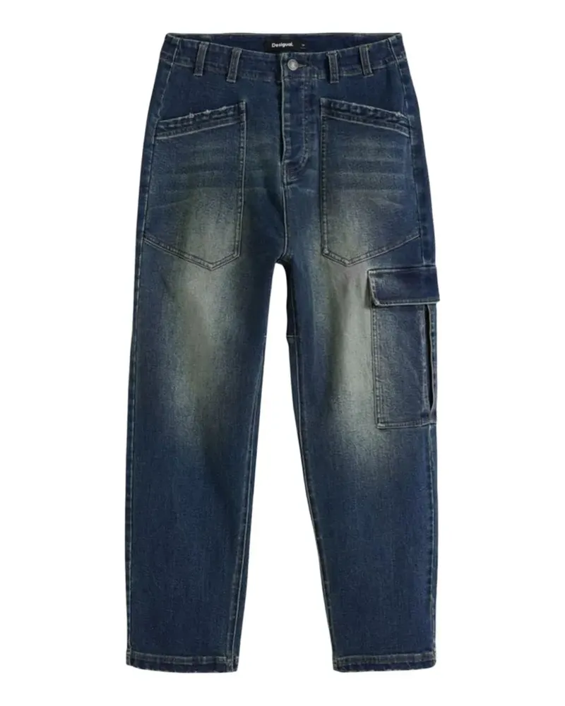 Desigual panelled jeans - Blau Blau