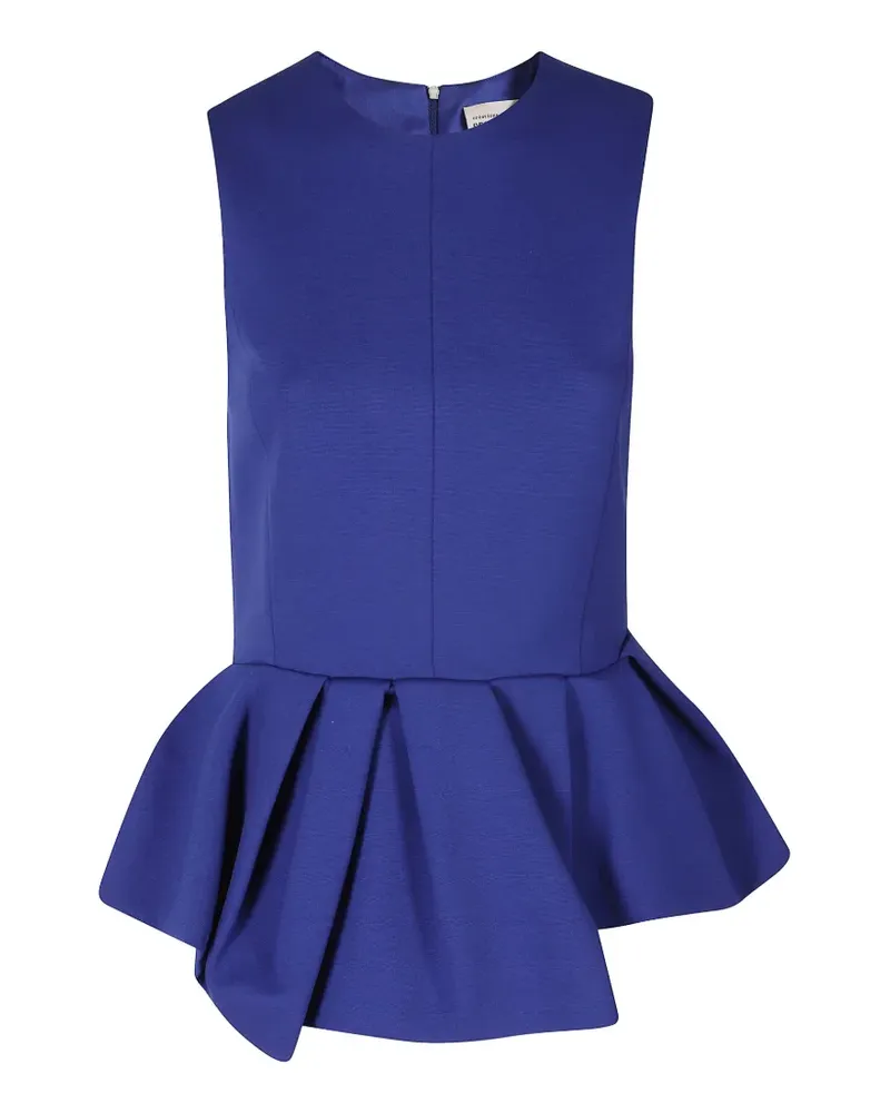 Semicouture Ärmelloses Top - Blau Blau