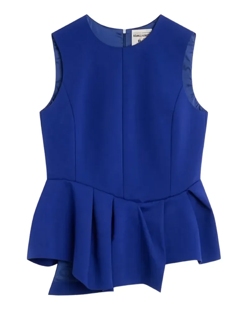 Semicouture Ärmelloses Top - Blau Blau