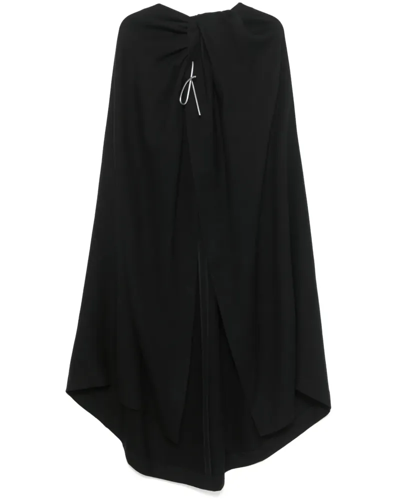 Issey Miyake Entwine Cape - Schwarz Schwarz