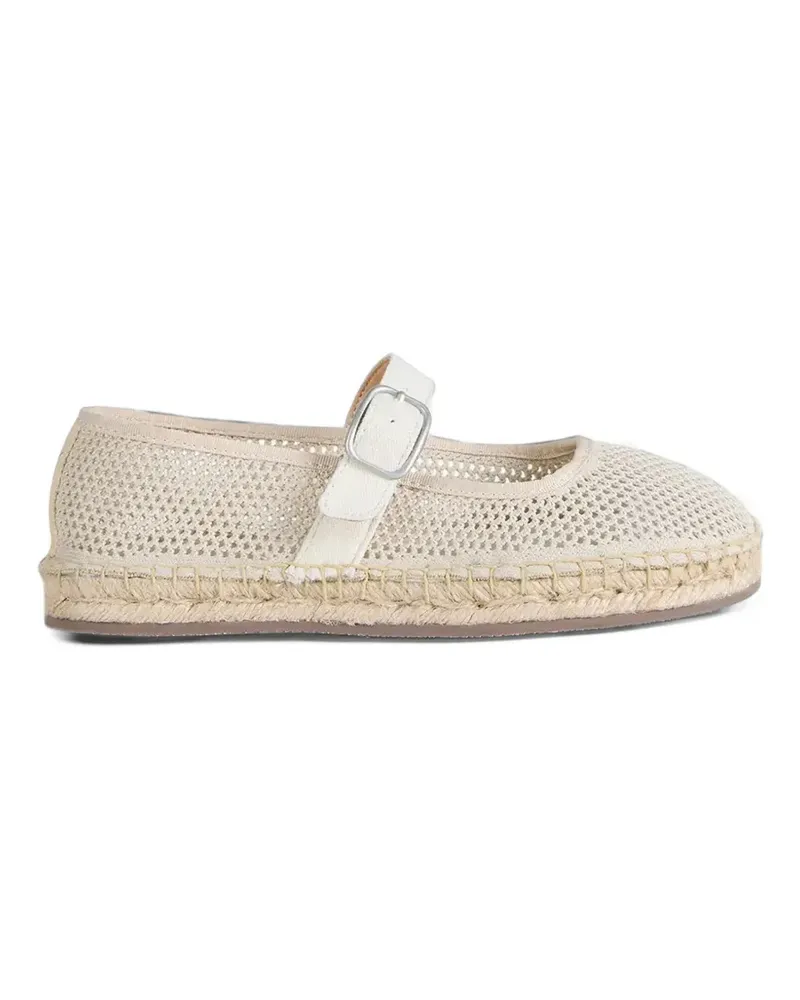EMU Tess flat espadrilles - Nude Nude
