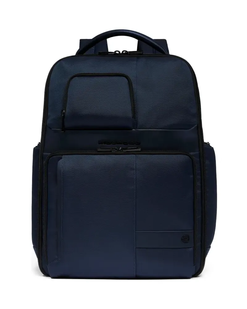 Piquadro laptop backpack - Blau Blau