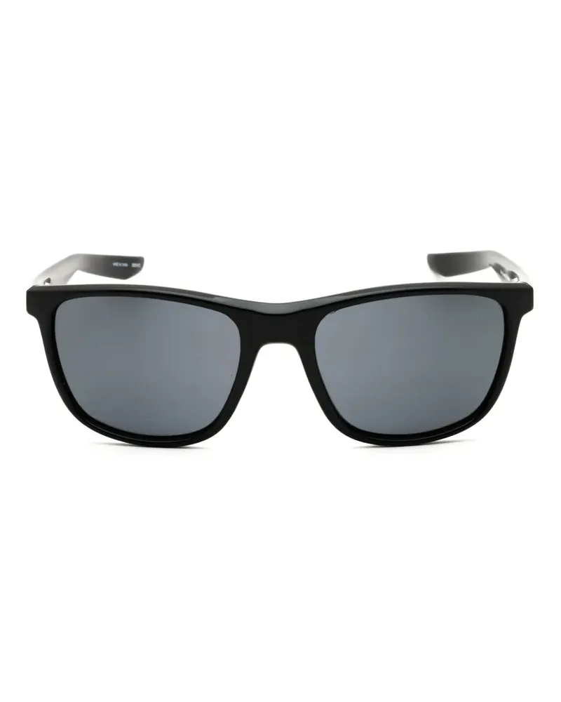 Nike Essential Endeavor rectangle-frame sunglasses - Schwarz Schwarz
