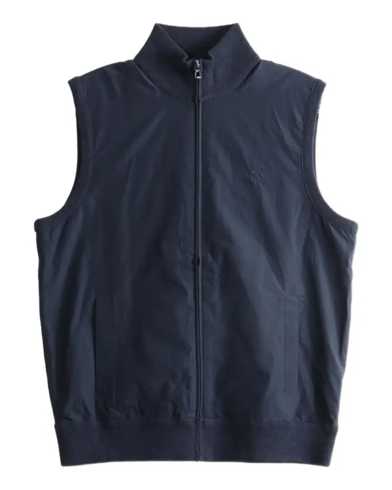 Ralph Lauren zip-up sleeveless gilet - Blau Blau