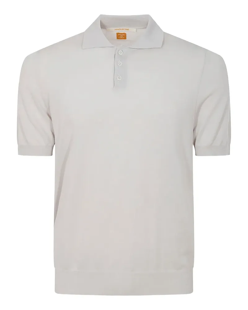 Alpha Industries Kurzärmeliges Poloshirt - Grau Grau