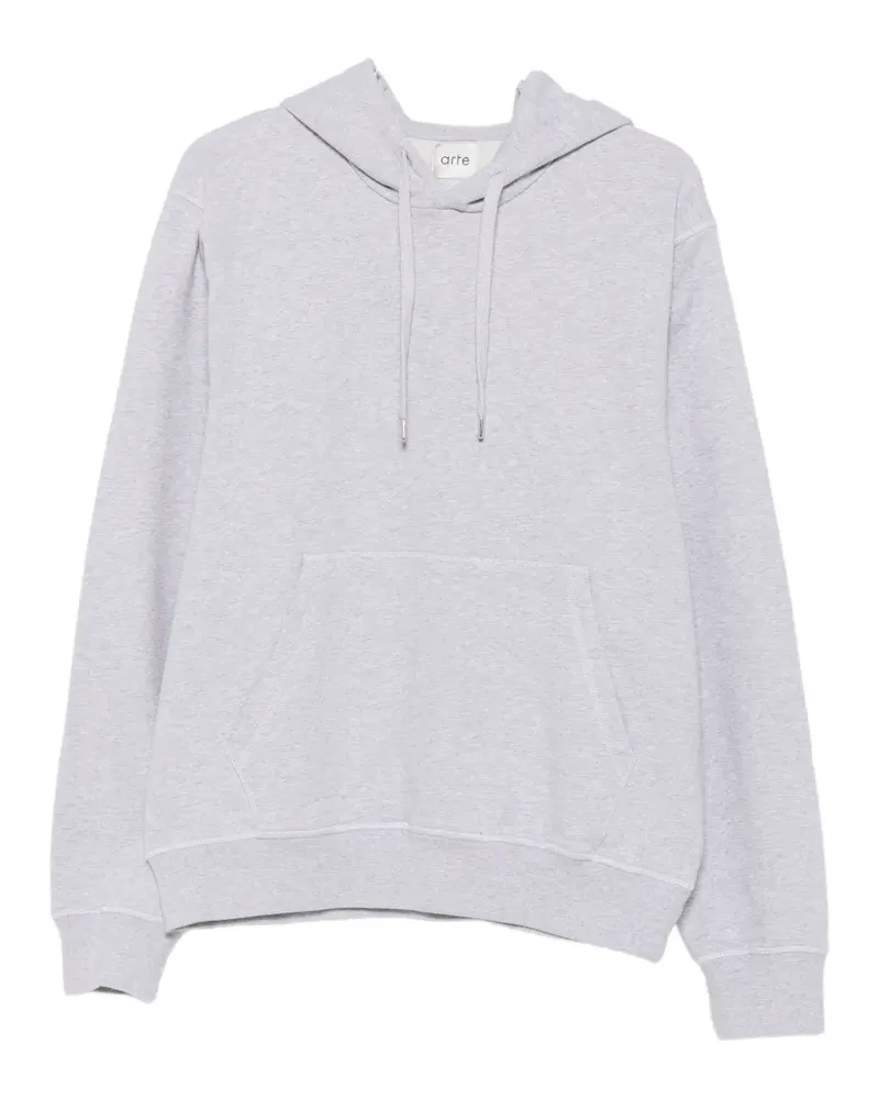 Arte Antwerp graphic-print hoodie - Grau Grau