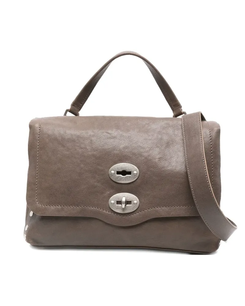 Zanellato Postina tote bag - Braun Braun