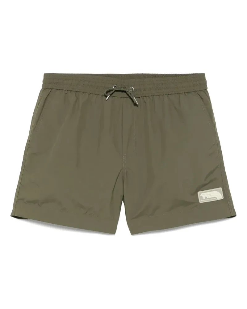 Kitsuné Flash Fox Badeshorts - Grün Grün
