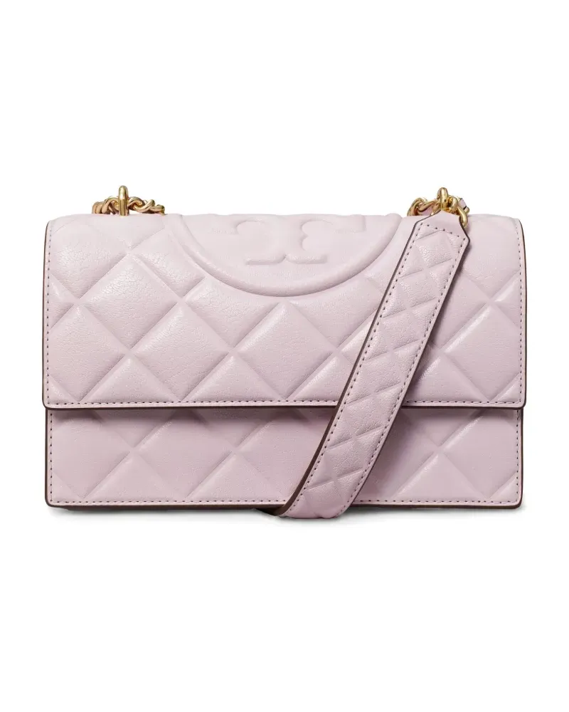 Tory Burch Kleine Fleming Schultertasche - Rosa Rosa