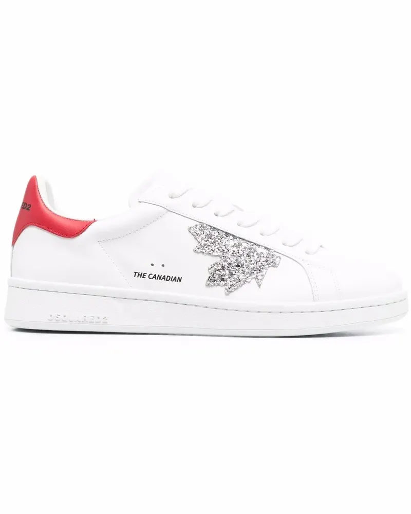 Dsquared2 Sneakers mit Logo - Weiß Weiß