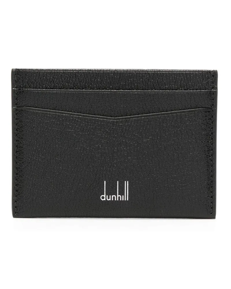 Dunhill Kartenetui mit Logo-Stempel Schwarz