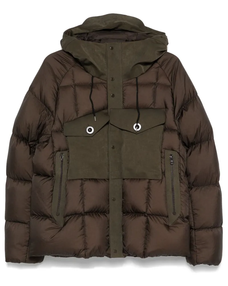 Ten c Tanker Combo Steppjacke - Grün Grün