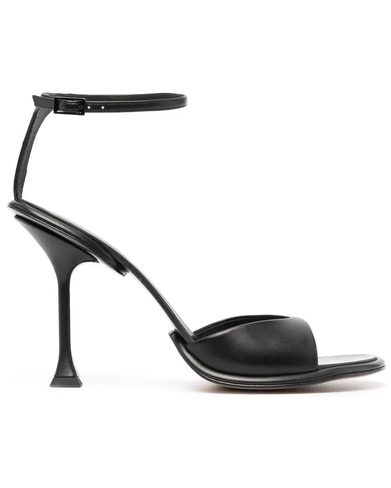 Lanvin Straplight Sandalen 110mm - Schwarz Schwarz