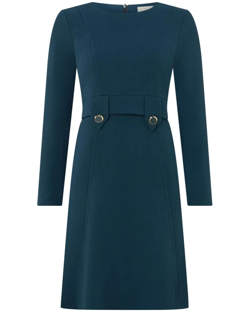 JANE Atelier Klassisches Trilby Kleid - Blau Blau