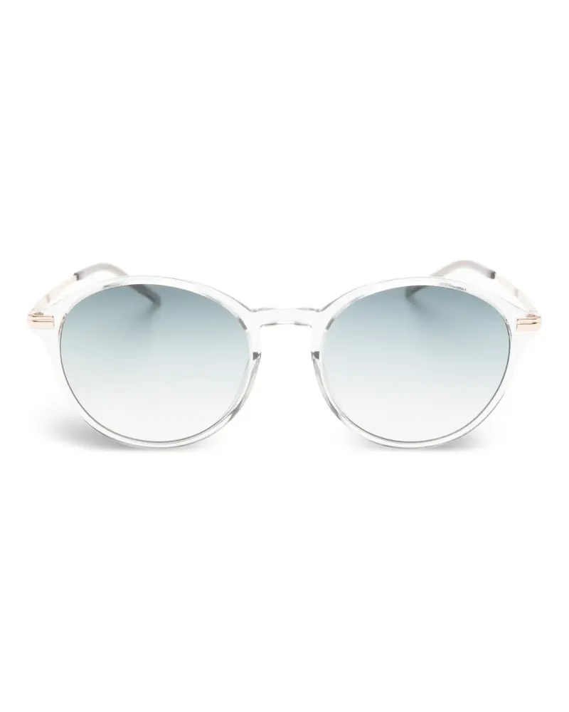 HUGO BOSS round-frame sunglasses - Weiß Weiß