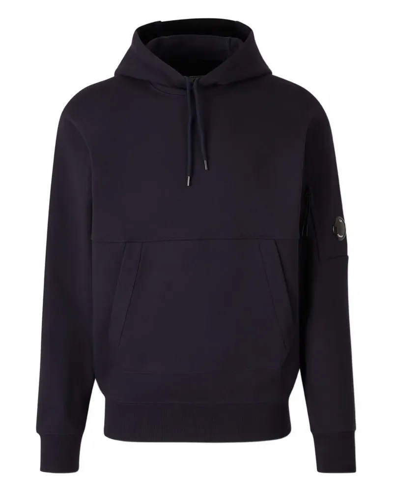 C.P. Company Lens-detail hoodie - Blau Blau