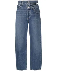 AGOLDE Jeans mit geradem Bein Blau