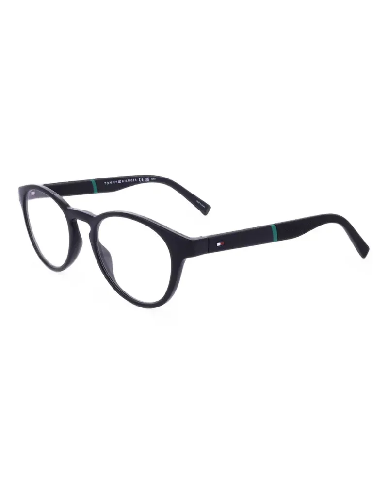 Tommy Hilfiger round-frame glasses - Schwarz Schwarz