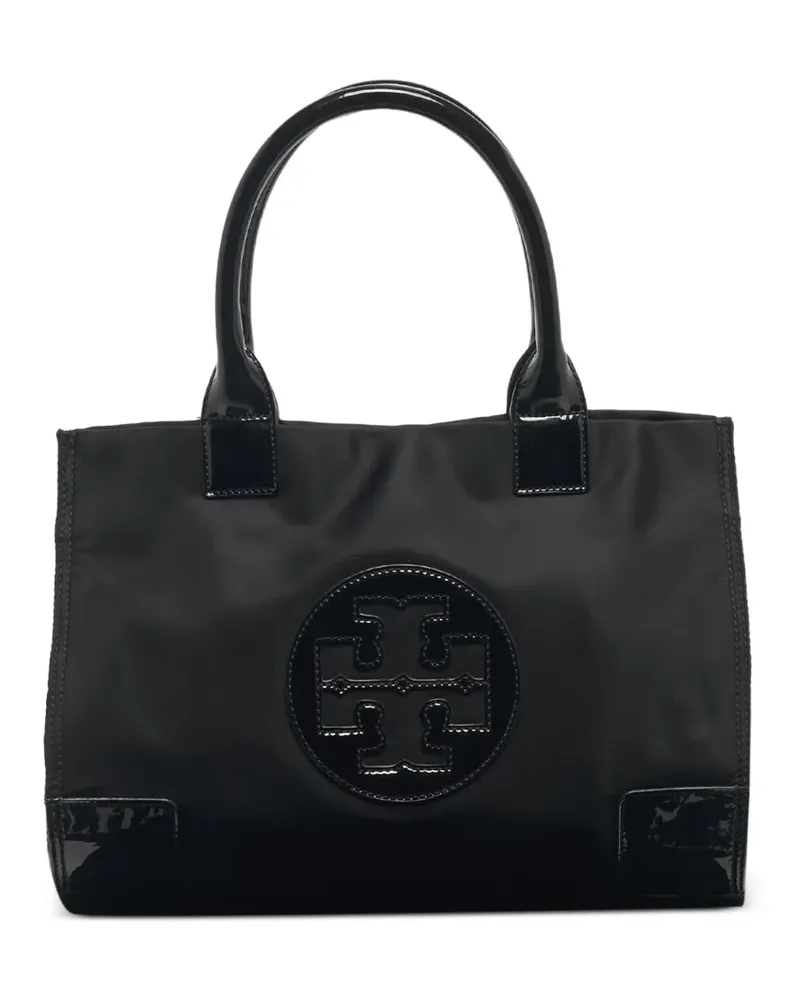 Tory Burch medium Ella leather-trim tote bag - Schwarz Schwarz