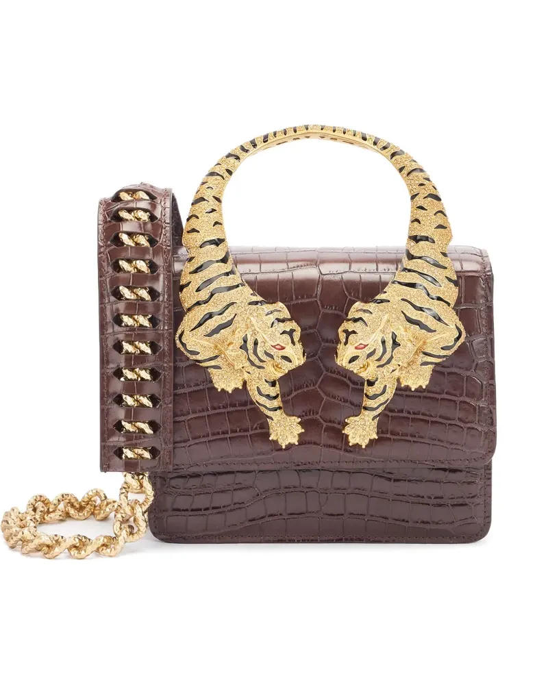 Roberto Cavalli Mittelgroße Roat Tote Bag - Braun Braun