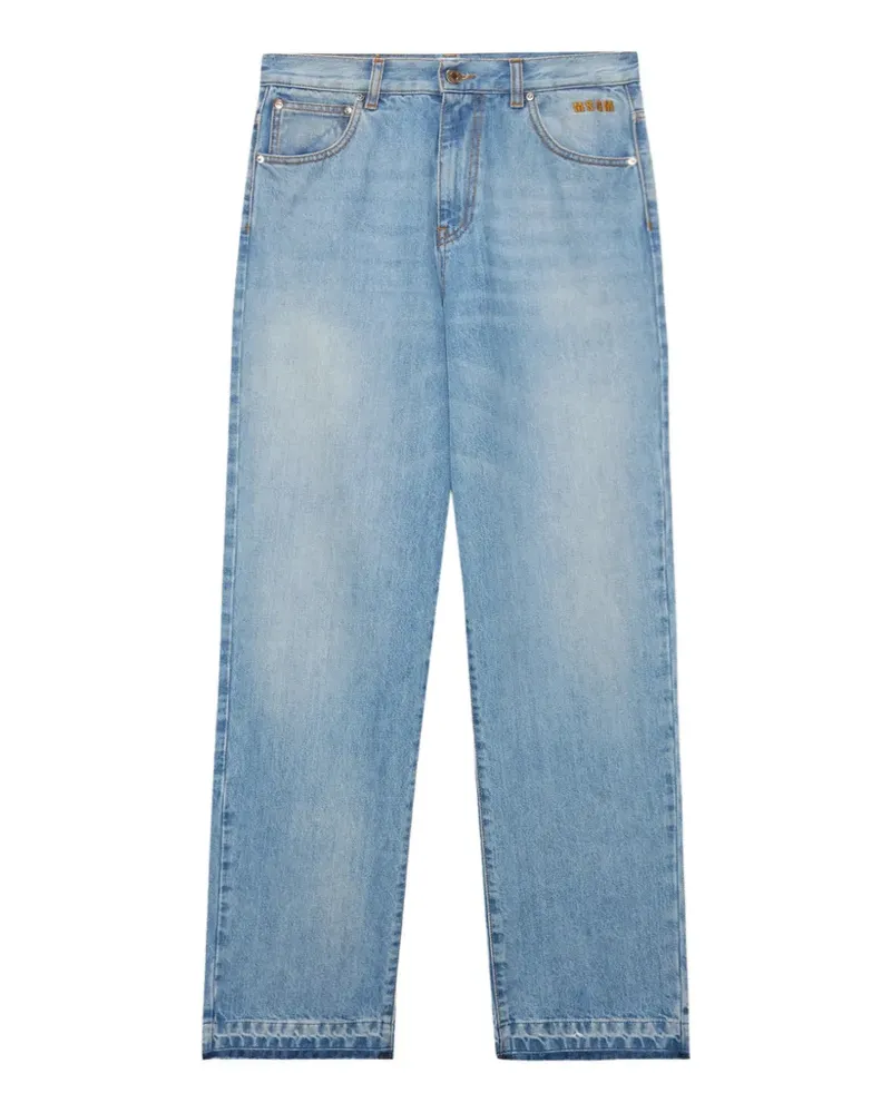 MSGM Five-Pocket-Jeans - Blau Blau