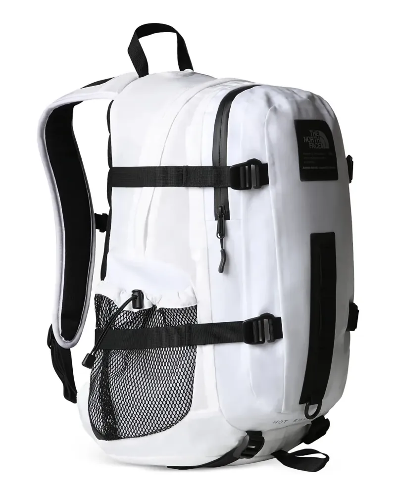The North Face Hot Shot Rucksack mit Schnalle - Weiß Weiß