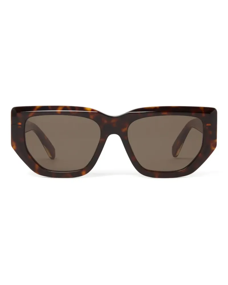 Stella McCartney Cat-Eye-Sonnenbrille in Schildpattoptik - Braun Braun