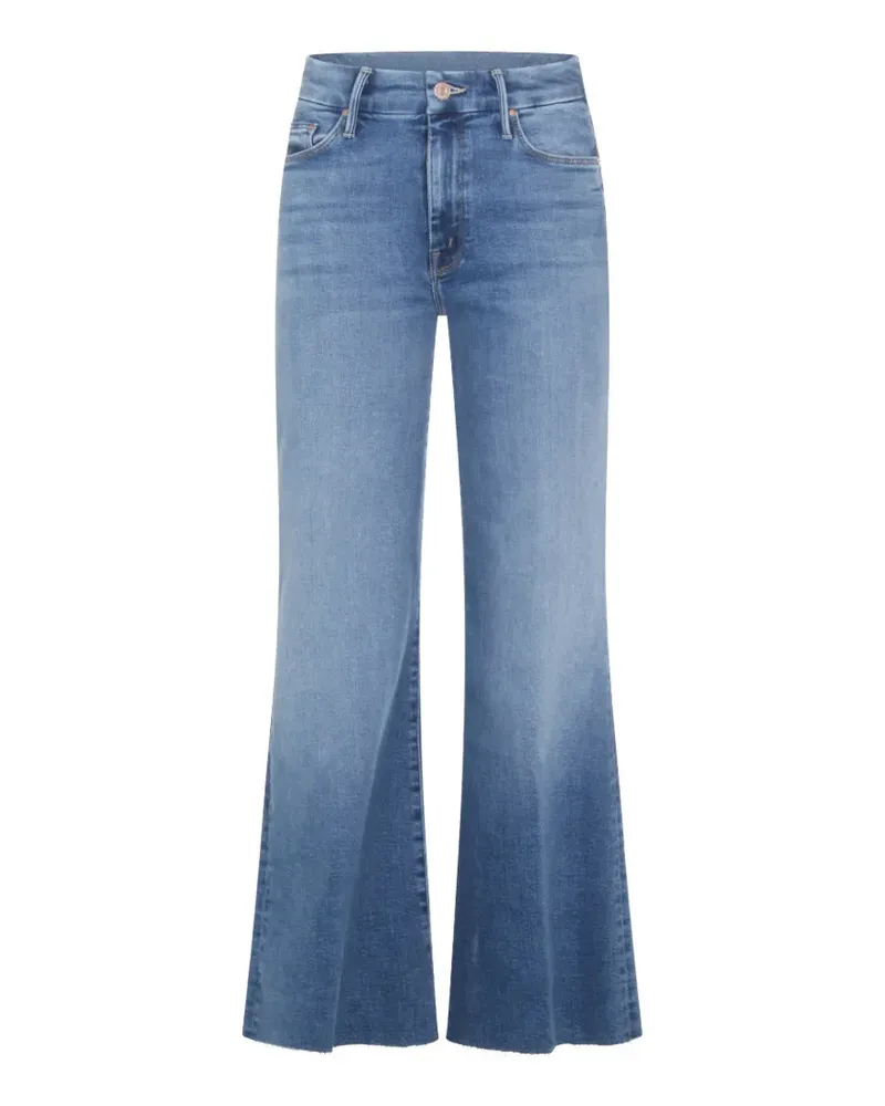 Mother The Roller frayed jeans - Blau Blau