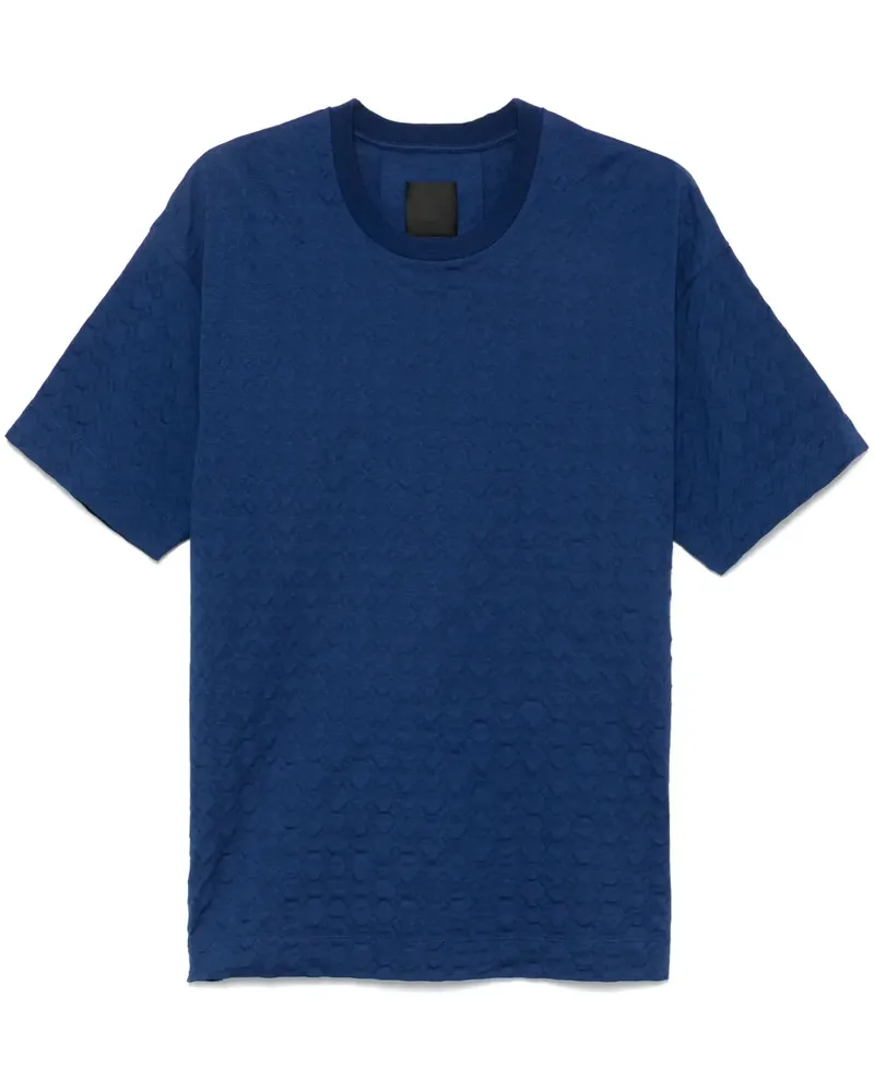 Givenchy Monogram 72 T-Shirt aus Jacquard - Blau Blau