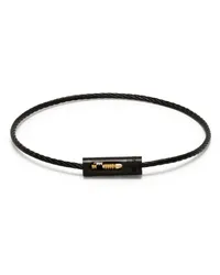 Le Gramme 18kt Cable Gelbgoldarmband mit Titan 5g Schwarz