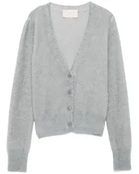 Kaos Cardigan mit gebürstetem Effekt Grau