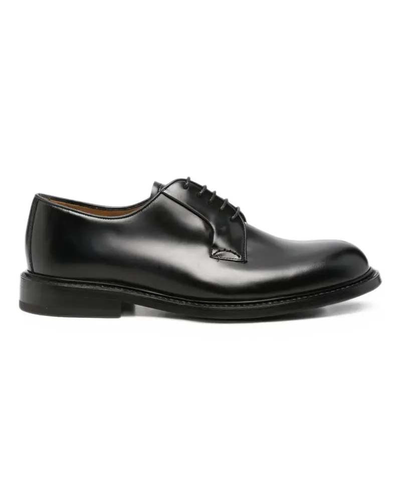 Neil Barrett leather derby shoes - Schwarz Schwarz