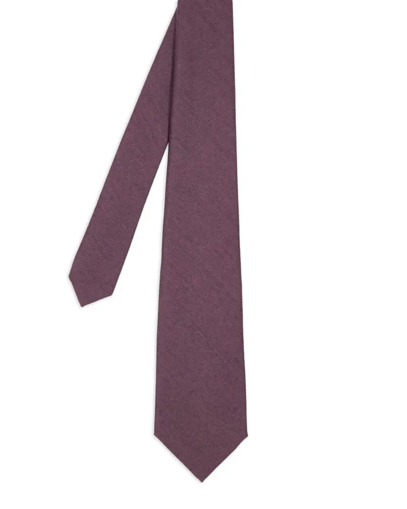 Paul Smith Krawatte mit meliertem Futter - Violett Violett