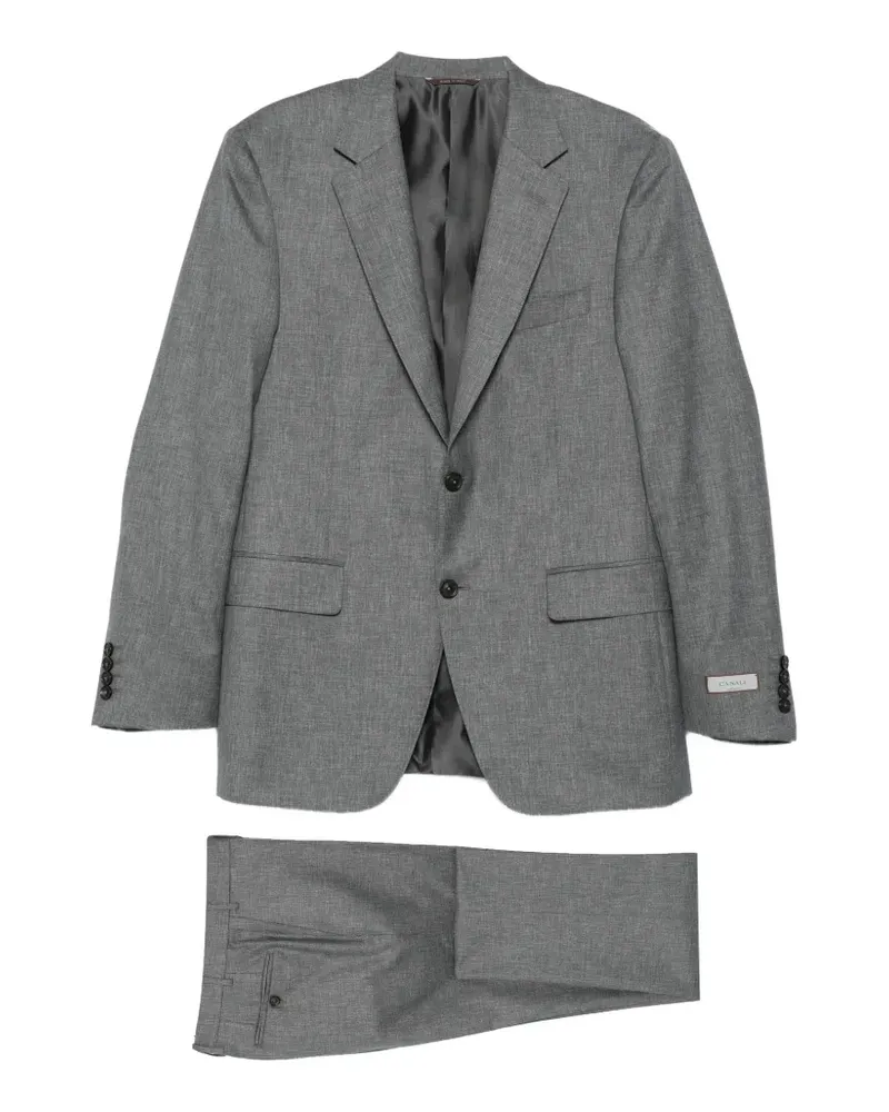 Canali button blazer - Grau Grau