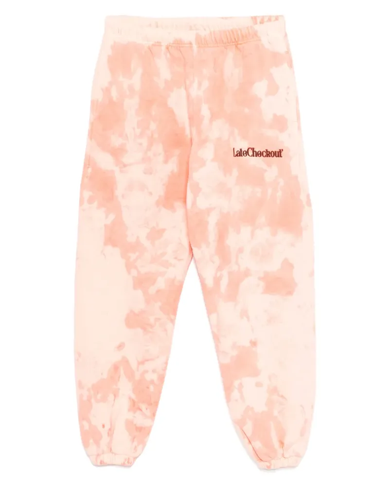 Stain Shade Hose mit Batikmuster - Orange Orange