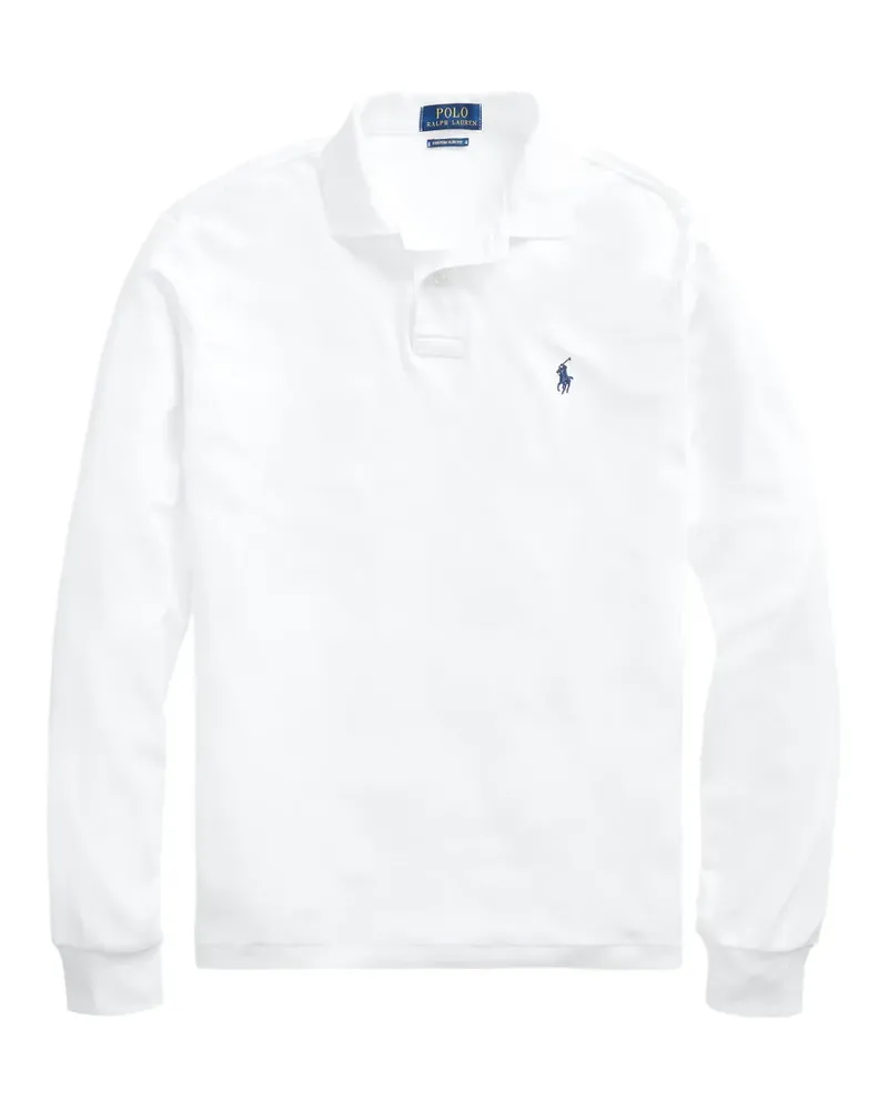 Ralph Lauren Poloshirt mit Logo-Stickerei - Weiß Weiß