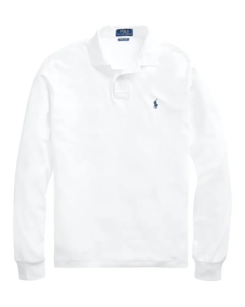 Ralph Lauren Poloshirt mit Logo-Stickerei - Weiß Weiß