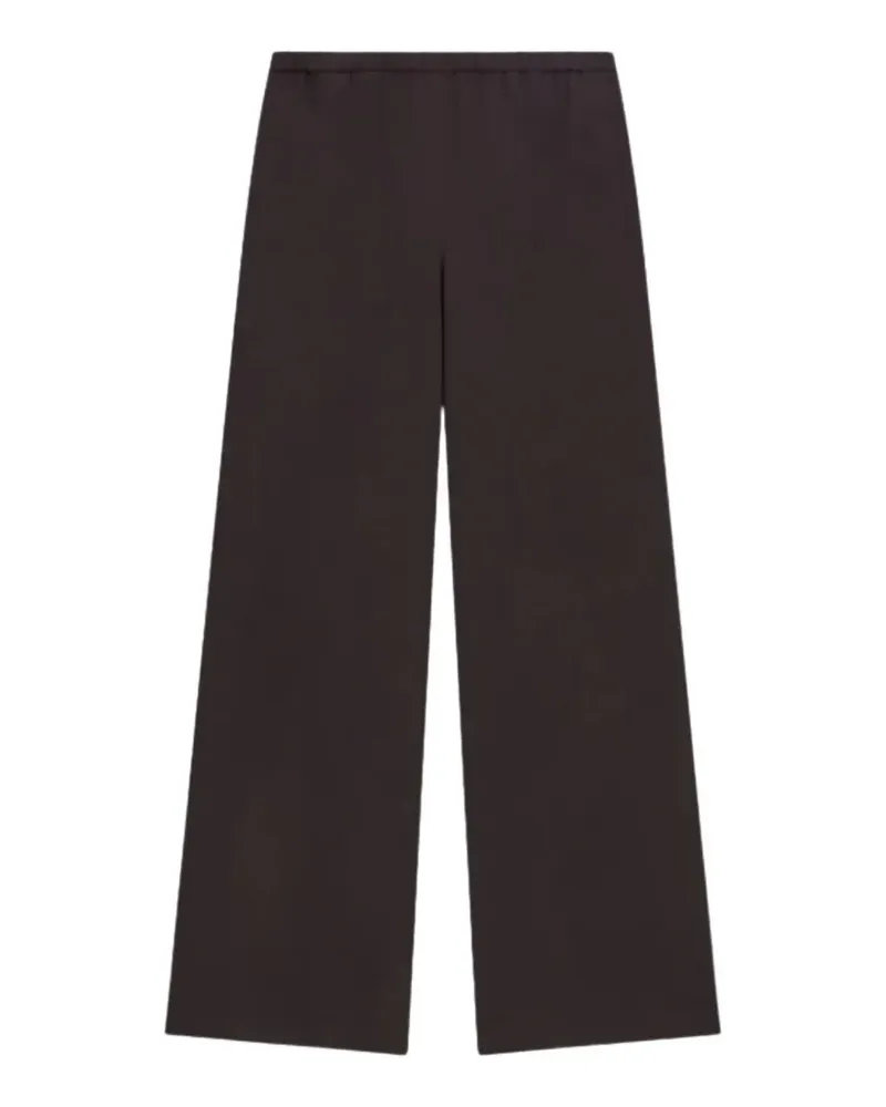 Liviana Conti elasticated wide-leg trousers - Braun Braun