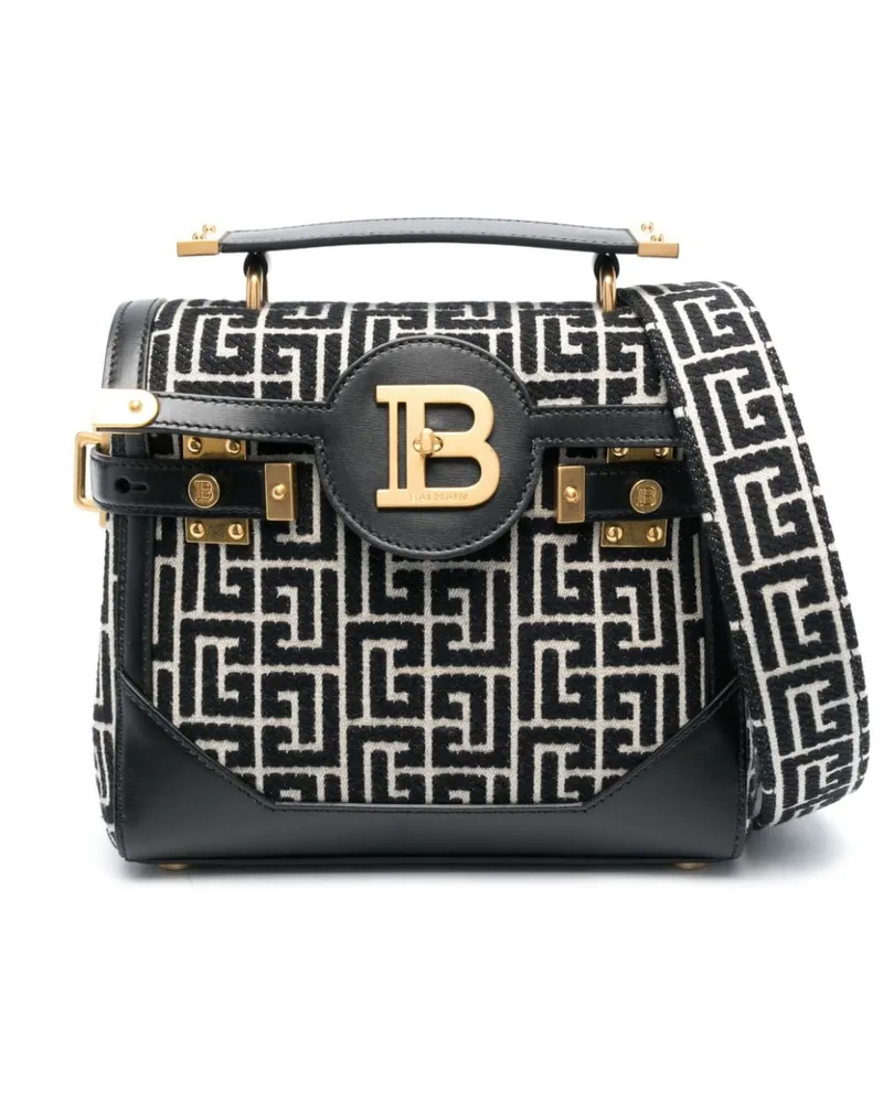 Balmain B-Buzz Umhängetasche 23cm - Schwarz Schwarz