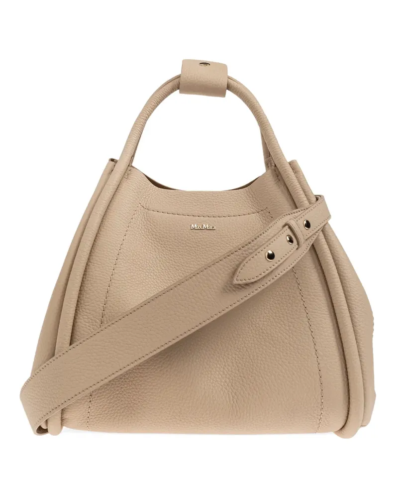 Max Mara XS Marines tote bag - Nude Nude