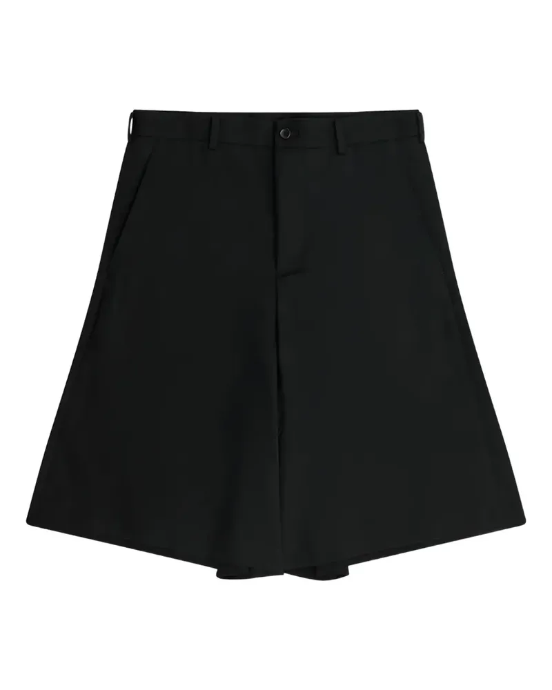 Comme des Garçons Twill-Shorts - Schwarz Schwarz