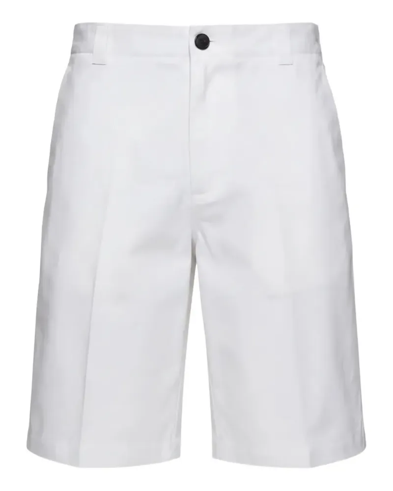 Gucci cotton-poplin trousers with Web - Weiß Weiß