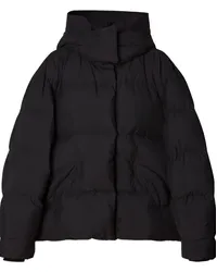 OFF-WHITE Gefütterte Kapuzenjacke Schwarz