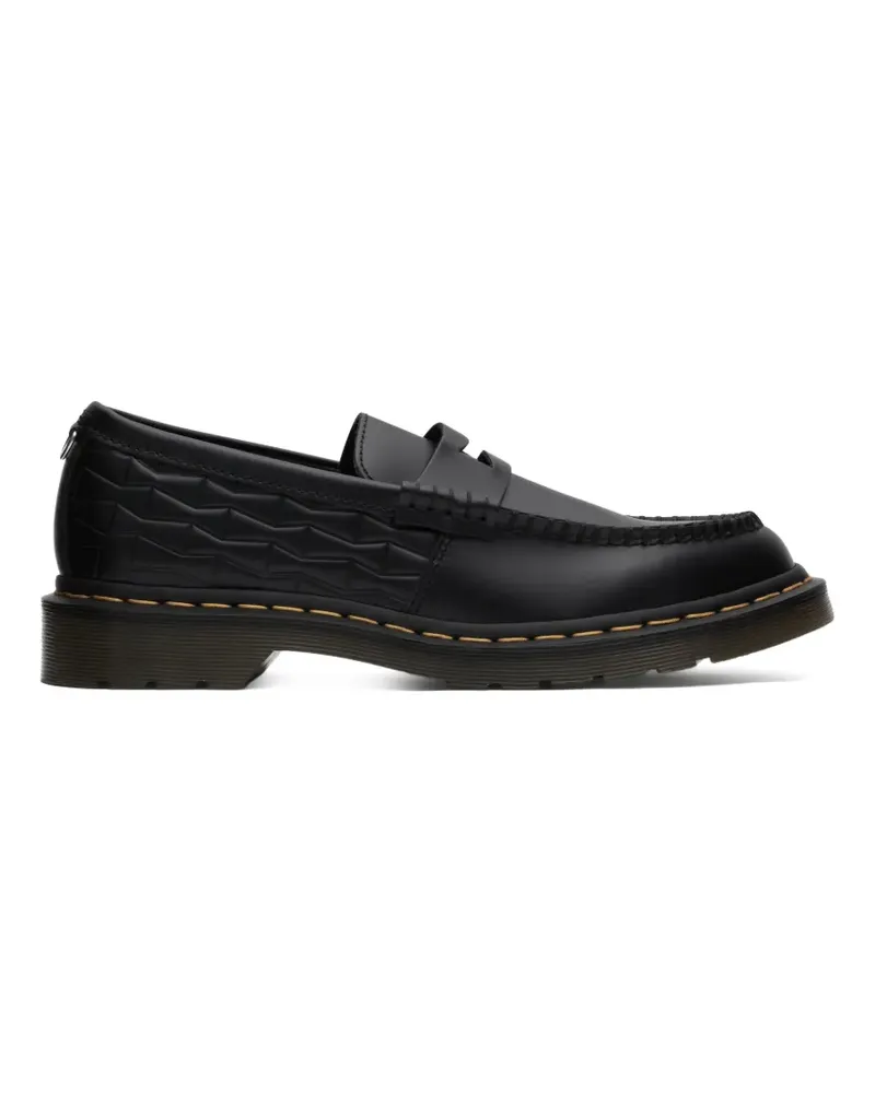 Dr.Martens x Wasted Youth Penton Loafer aus Glattleder - Schwarz Schwarz