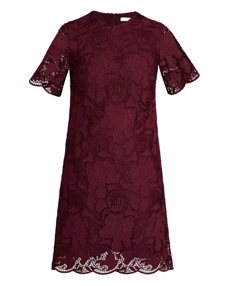 Erdem Minikleid aus Spitze mit Blumenmuster - Rot Rot